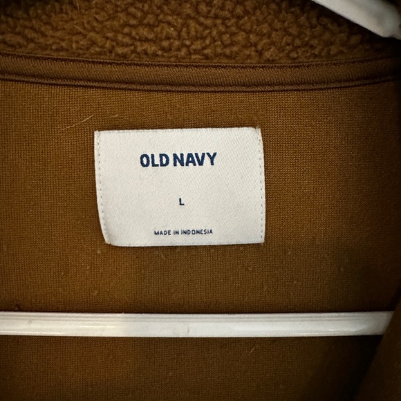 Old Navy Faux Sherpa Fleece - Large - Picture 3 of 3